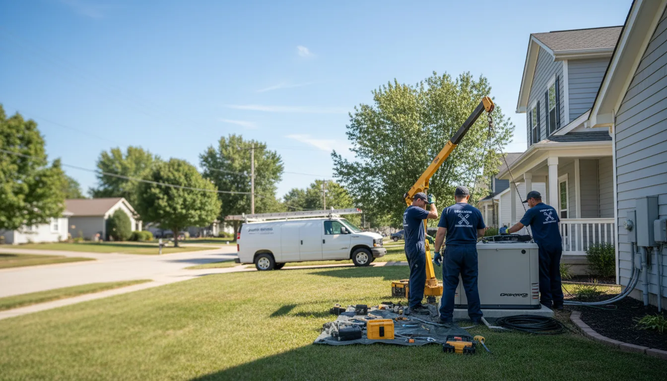 Generator Installation in Bacliff, TX near me